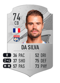 Damien Da Silva Rare 74 OVR