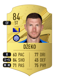 Edin Džeko Rare 84 OVR