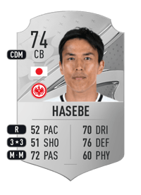 Makoto Hasebe Rare 74 OVR