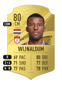 Georginio Wijnaldum Rare 80 OVR