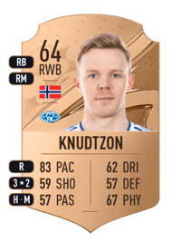 Erling Knudtzon Rare 64 OVR