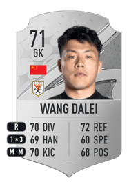 Wang Dalei Rare 71 OVR