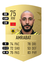 Nordin Amrabat Common 75 OVR