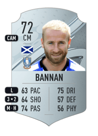 Barry Bannan Rare 72 OVR