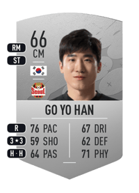Go Yo Han Common 66 OVR