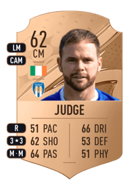 Alan Judge Rare 62 OVR