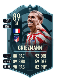 Antoine Griezmann POTM LALIGA SANTANDER 89 OVR
