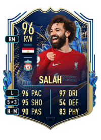 Mohamed Salah Team of the Season 96 OVR