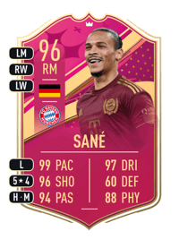 Leroy Sané Premium FUTTIES 96 OVR