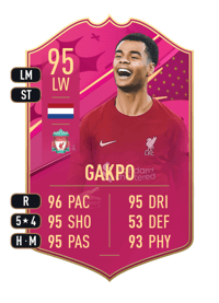 Cody Gakpo FUTTIES 95 OVR