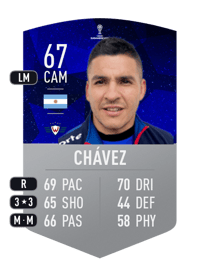 Cristian Chávez CONMEBOL SUDAMERICANA 67 OVR