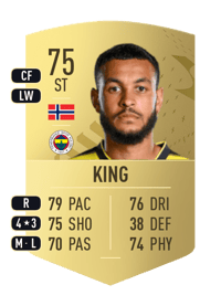 Joshua King Common 75 OVR