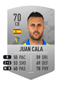 Juan Cala Common 70 OVR