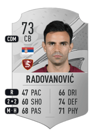 Ivan Radovanović Rare 73 OVR
