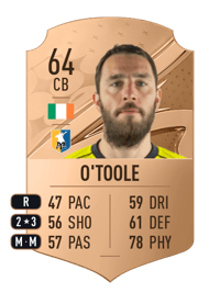 John-Joe O'Toole Rare 64 OVR