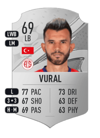 Güray Vural Rare 69 OVR