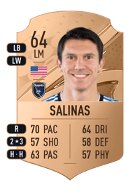 Shea Salinas Rare 64 OVR
