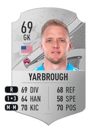 William Yarbrough Rare 69 OVR