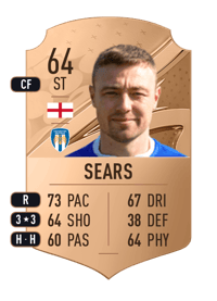 Freddie Sears Rare 64 OVR