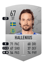 Linus Hallenius Common 67 OVR