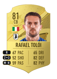 Rafael Tolói Rare 81 OVR