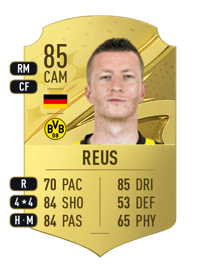 Marco Reus Rare 85 OVR