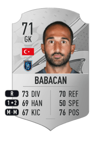 Volkan Babacan Rare 71 OVR