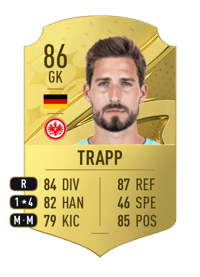 Kevin Trapp Rare 86 OVR