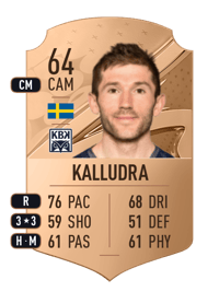 Liridon Kalludra Rare 64 OVR