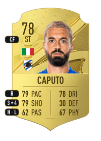 Francesco Caputo Rare 78 OVR