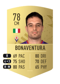 Giacomo Bonaventura Common 78 OVR