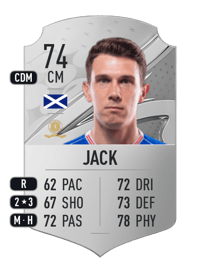 Ryan Jack Rare 74 OVR