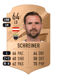 Emanuel Schreiner Rare 64 OVR