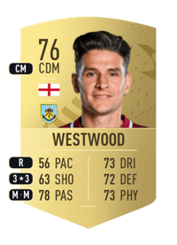 Ashley Westwood Common 76 OVR