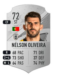 Nélson Oliveira Rare 72 OVR