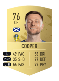 Liam Cooper Common 76 OVR