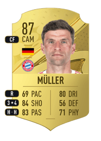 Thomas Müller Rare 87 OVR