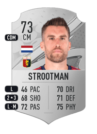 Kevin Strootman Rare 73 OVR