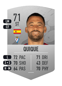 Quique Common 71 OVR
