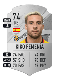 Kiko Femenía Rare 74 OVR