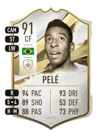 Pelé Icon 91 OVR