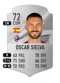 Óscar Sielva Rare 72 OVR