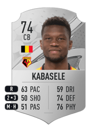 Christian Kabasele Rare 74 OVR