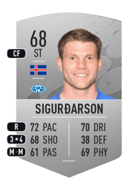 Björn Bergmann Sigurðarson Common 68 OVR