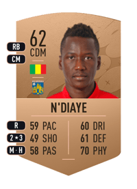 Mamoutou N'Diaye Common 62 OVR