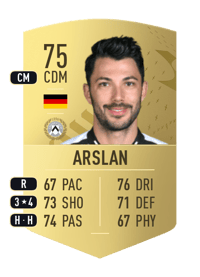Tolgay Arslan Common 75 OVR