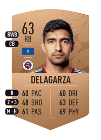 A.J. DeLaGarza Common 63 OVR