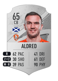 Tom Aldred Rare 65 OVR