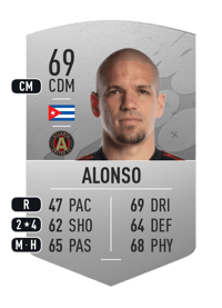 Osvaldo Alonso Common 69 OVR