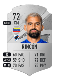 Tomás Rincón Rare 72 OVR